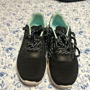 Skechers Black and White Athletic Sneakers